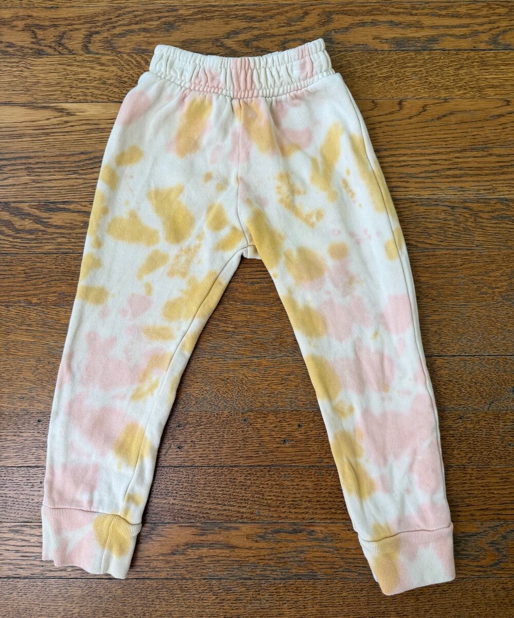 Tiny Whales Kids' Tie Dye Jogger Pants Size 2